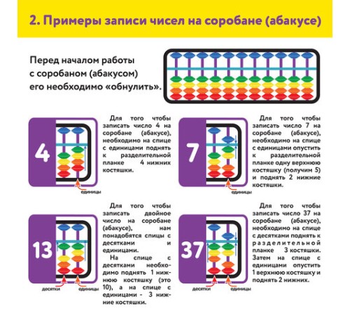 Счеты Абакус (соробан) радужные ЮНЛАНДИЯ 
