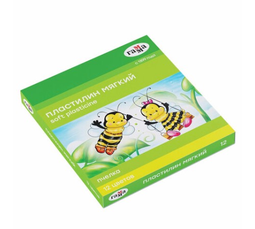 Пластилин восковой ГАММА 