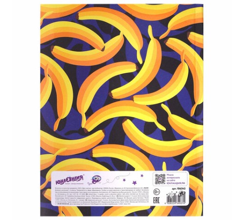 Дневник 1-4 класс 48 л., гибкая обложка, ЮНЛАНДИЯ, выборочный лак, с подсказом, 