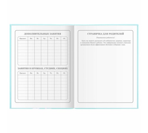 Дневник 1-4 класс 48 л., гибкая обложка, ЮНЛАНДИЯ, выборочный лак, с подсказом, 