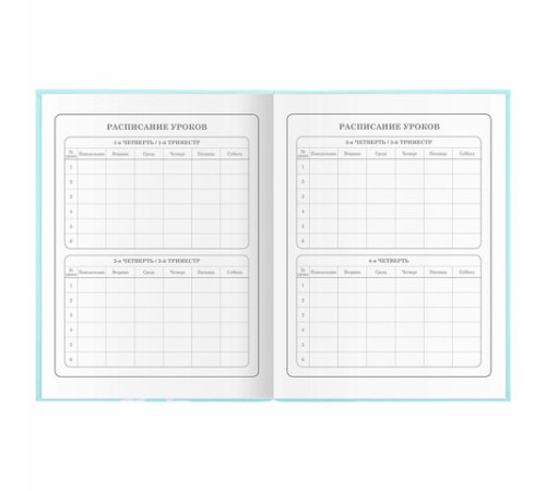 Дневник 1-4 класс 48 л., гибкая обложка, ЮНЛАНДИЯ, выборочный лак, с подсказом, 