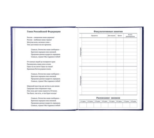 Дневник 1-11 класс 40 л., твердый, BRAUBERG, глянцевая ламинация, 