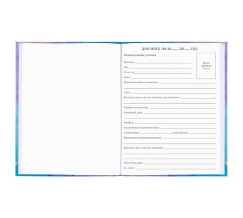 Дневник 5-11 класс 48 л., гибкая обложка, BRAUBERG, глянцевая ламинация, с подсказом, 
