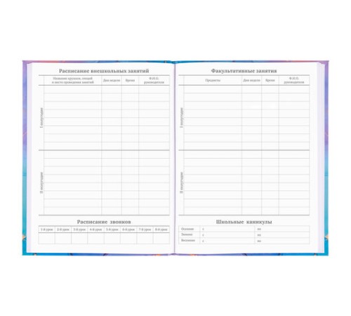 Дневник 5-11 класс 48 л., гибкая обложка, BRAUBERG, глянцевая ламинация, с подсказом, 