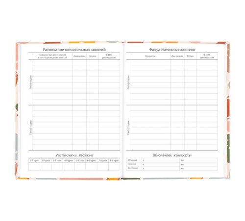 Дневник 5-11 класс 48 л., твердый, BRAUBERG, глянцевая ламинация, с подсказом, 