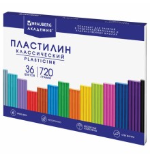 Пластилин классический BRAUBERG 