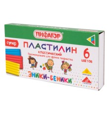 Пластилин классический ПИФАГОР 