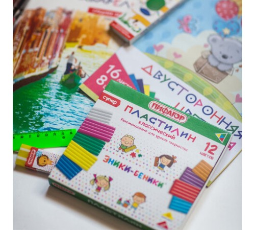 Пластилин классический ПИФАГОР 