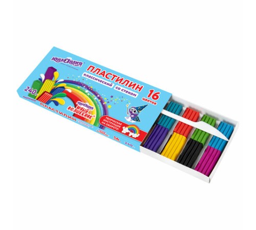 Пластилин классический ЮНЛАНДИЯ 