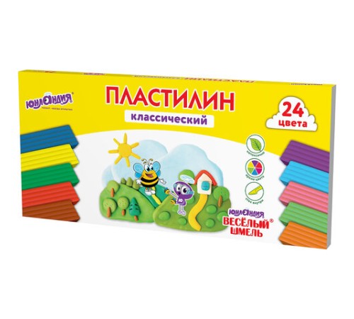 Пластилин классический ЮНЛАНДИЯ 