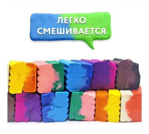 Пластилин классический ЮНЛАНДИЯ 