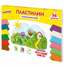 Пластилин классический ЮНЛАНДИЯ 