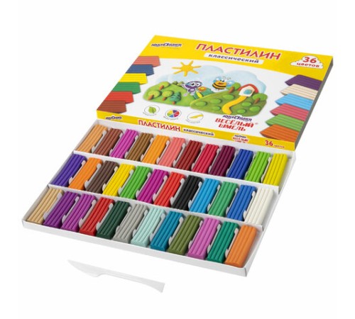 Пластилин классический ЮНЛАНДИЯ 