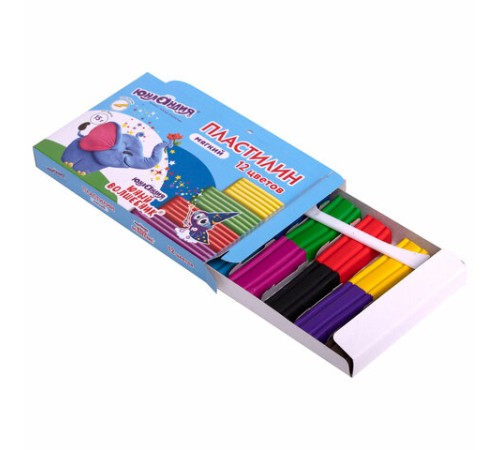 Пластилин мягкий ЮНЛАНДИЯ 