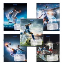 Тетрадь 12 л. BRAUBERG, клетка, обложка картон, 