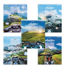 Тетрадь 12 л. BRAUBERG, линия, обложка картон, 