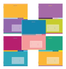 Тетрадь 24 л. BRAUBERG линия, обложка картон, 