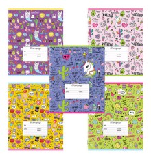 Тетрадь 24 л. BRAUBERG линия, обложка картон, 