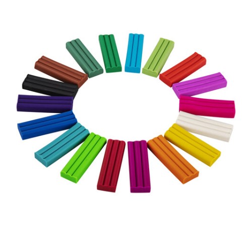 Пластилин мягкий восковой BRAUBERG KIDS, 18 цветов, 270 г, со стеком, 106497