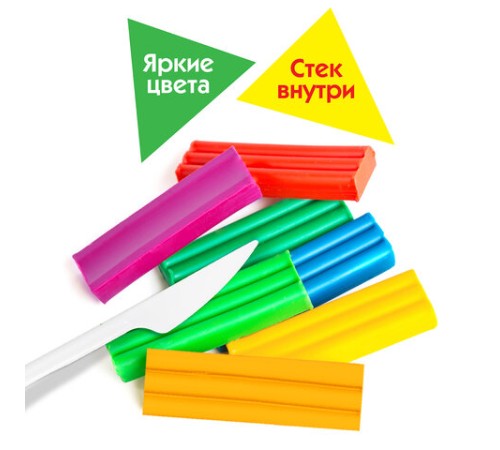 Пластилин классический ПИФАГОР 