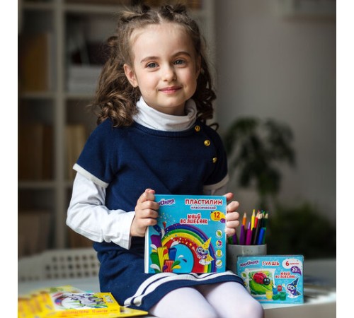 Пластилин классический ЮНЛАНДИЯ 