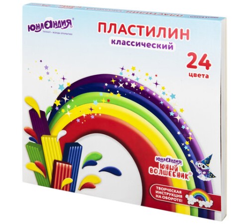 Пластилин классический ЮНЛАНДИЯ 