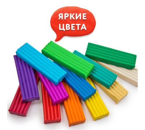 Пластилин классический ЮНЛАНДИЯ 