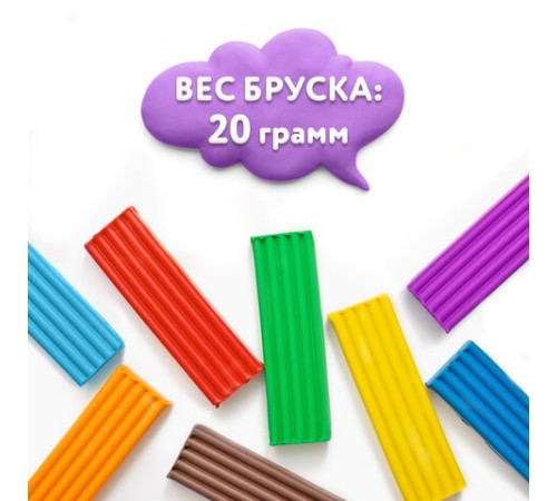 Пластилин классический ЮНЛАНДИЯ 