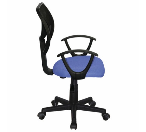 Кресло компактное BRABIX "Flip MG-305", ткань TW, синее/черное, 531919 Кресло компактное BRABIX "Flip MG-305", ткань TW, синее/черное, 531919