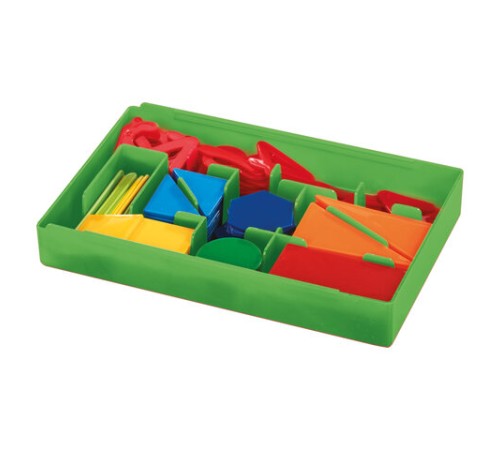 Касса цифр и счетных материалов 132 элемента, пенал в термоусадке, BRAUBERG KIDS, 106554