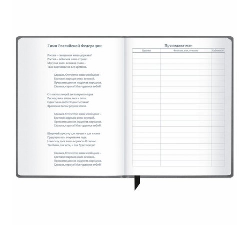 Дневник 1-11 класс 48 л., кожзам (твердая), печать, резинка, конверт, BRAUBERG, 