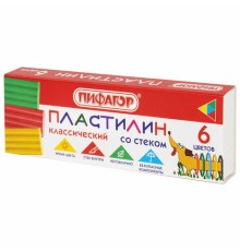 Пластилин классический ПИФАГОР 