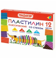 Пластилин классический ПИФАГОР 