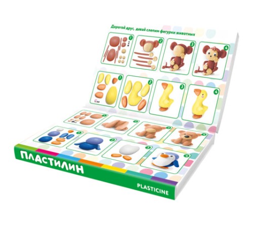 Пластилин классический BRAUBERG KIDS, 36 цветов, 540 грамм, стек, ВЫСШЕЕ КАЧЕСТВО, 106678