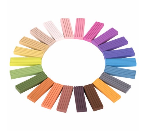 Пластилин классический пастельные цвета BRAUBERG KIDS, 22 цвета, 330 грамм, стек, 106682