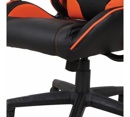Кресло компьютерное BRABIX "GT Racer GM-100", две подушки, экокожа, черное/оранжевое, 531925 Кресло компьютерное BRABIX "GT Racer GM-100", две подушки, экокожа, черное/оранжевое, 531925