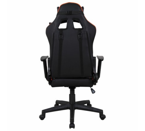 Кресло компьютерное BRABIX "GT Racer GM-100", две подушки, экокожа, черное/оранжевое, 531925 Кресло компьютерное BRABIX "GT Racer GM-100", две подушки, экокожа, черное/оранжевое, 531925