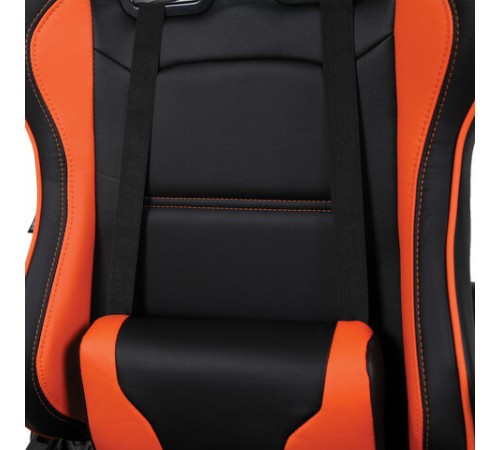 Кресло компьютерное BRABIX "GT Racer GM-100", две подушки, экокожа, черное/оранжевое, 531925 Кресло компьютерное BRABIX "GT Racer GM-100", две подушки, экокожа, черное/оранжевое, 531925