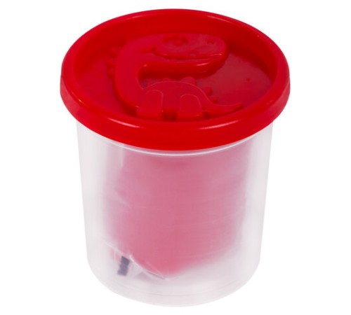 Пластилин-тесто для лепки BRAUBERG KIDS, 4 цвета, 560 г, яркие классические цвета, крышки-штампики, 106715