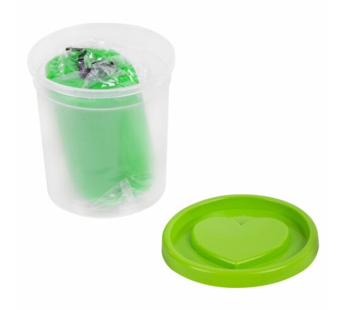 Пластилин-тесто для лепки BRAUBERG KIDS, 4 цвета, 560 г, яркие неоновые цвета, крышки-штампики, 106716