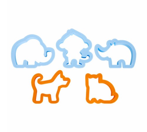 Пластилин-тесто для лепки BRAUBERG KIDS, 6 цветов, 300 г, 10 формочек, шприц, стек, крышки-штампики, 106719