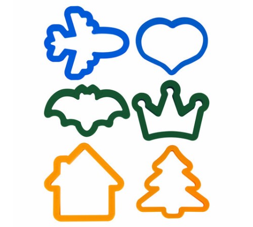 Пластилин-тесто для лепки BRAUBERG KIDS, 12 цветов., 600 г, 6 формочек, 1 скалка, ведерко, 106721