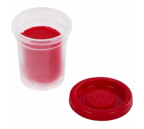 Пластилин-тесто для лепки BRAUBERG KIDS, 24 цвета, 1680 г, крышки-штампики, сундучок, 106722