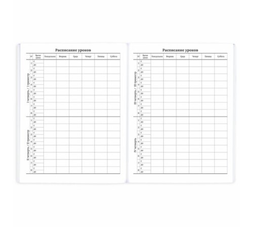 Дневник 1-11 класс 40 л., на скобе, ПИФАГОР, обложка картон, 