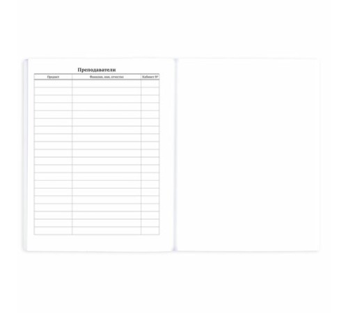 Дневник 1-11 класс 40 л., на скобе, ПИФАГОР, обложка картон, 