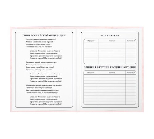 Дневник 1-4 класс 48 л., гибкая обложка, ЮНЛАНДИЯ, выборочный лак, с подсказом, 