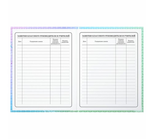 Дневник 1-4 класс 48 л., твердый, ЮНЛАНДИЯ, глянцевая ламинация, с подсказом, 