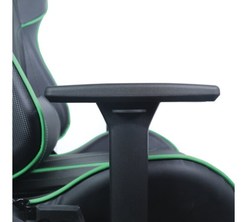 Кресло компьютерное BRABIX "GT Carbon GM-120", две подушки, экокожа, черное/зеленое, 531929 Кресло компьютерное BRABIX "GT Carbon GM-120", две подушки, экокожа, черное/зеленое, 531929