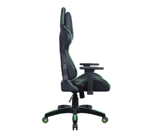 Кресло компьютерное BRABIX "GT Carbon GM-120", две подушки, экокожа, черное/зеленое, 531929 Кресло компьютерное BRABIX "GT Carbon GM-120", две подушки, экокожа, черное/зеленое, 531929