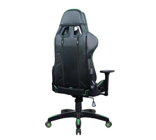 Кресло компьютерное BRABIX "GT Carbon GM-120", две подушки, экокожа, черное/зеленое, 531929 Кресло компьютерное BRABIX "GT Carbon GM-120", две подушки, экокожа, черное/зеленое, 531929